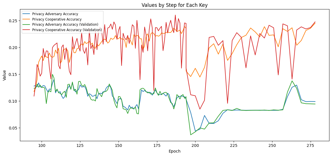Privacy Classifier Accuracy